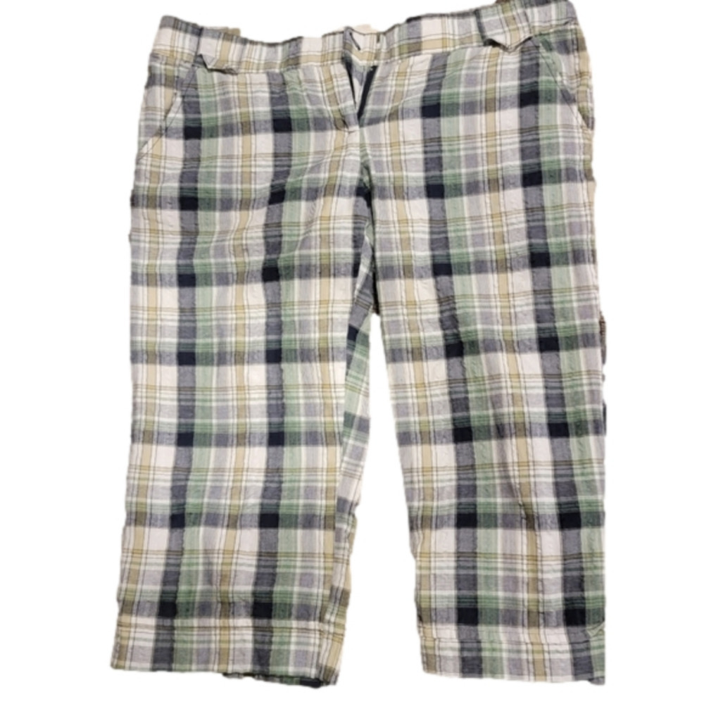 WOMENS Zinc plaid golf shorts size 11